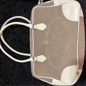 Prada Canapa shoulder bag- Authentic